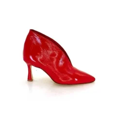 Talon|Elégant<l'arianna Escarpins Low Boots Tr 8019 Cuir Vernis Rouge