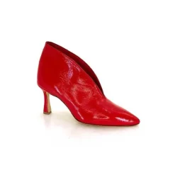 Talon|Elégant<l'arianna Escarpins Low Boots Tr 8019 Cuir Vernis Rouge