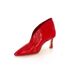 Talon|Elégant<l'arianna Escarpins Low Boots Tr 8019 Cuir Vernis Rouge