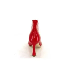 Talon|Elégant<l'arianna Escarpins Low Boots Tr 8019 Cuir Vernis Rouge