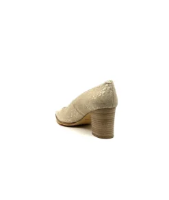 Féminin|Elégant<Myma Escarpins 6627/01 Cuir Beige &amp; Or