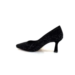 Soirée|Escarpins<Pedro Miralles Escarpins 25626 Daim Et Strass Noir
