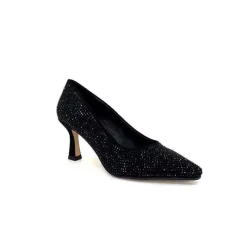 Soirée|Escarpins<Pedro Miralles Escarpins 25626 Daim Et Strass Noir