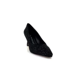 Soirée|Escarpins<Pedro Miralles Escarpins 25626 Daim Et Strass Noir