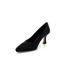 Soirée|Escarpins<Pedro Miralles Escarpins 25626 Daim Et Strass Noir