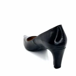 Talon|Soirée<Ivoire0376 EscarpinsIvoire 2100Cuir Vernis Noir