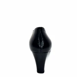 Talon|Soirée<Ivoire0376 EscarpinsIvoire 2100Cuir Vernis Noir