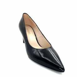 Talon|Soirée<Ivoire0376 EscarpinsIvoire 2100Cuir Vernis Noir