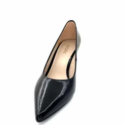 Talon|Soirée<Ivoire0376 EscarpinsIvoire 2100Cuir Vernis Noir