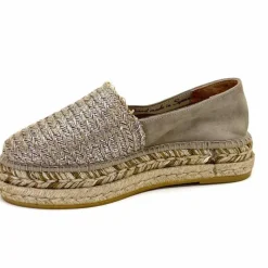 Vacances|Espadrilles<Gaimo Espadrilles Clarion Métal Plata Taupe
