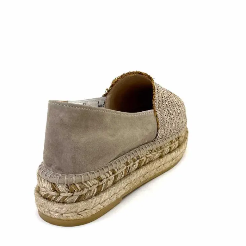 Vacances|Espadrilles<Gaimo Espadrilles Clarion Métal Plata Taupe