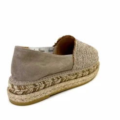 Vacances|Espadrilles<Gaimo Espadrilles Clarion Métal Plata Taupe