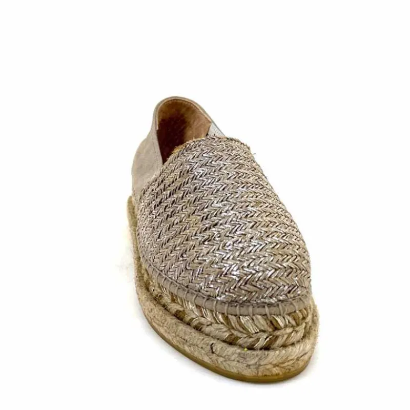 Vacances|Espadrilles<Gaimo Espadrilles Clarion Métal Plata Taupe