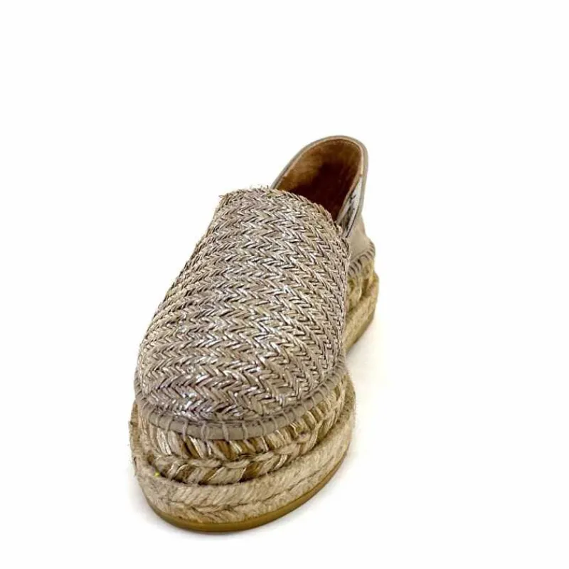 Vacances|Espadrilles<Gaimo Espadrilles Clarion Métal Plata Taupe