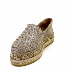 Vacances|Espadrilles<Gaimo Espadrilles Clarion Métal Plata Taupe