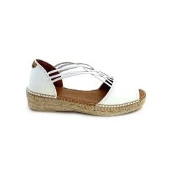 Vacances|Espadrilles<Toni Pons Espadrilles Ebre-P Cuir Blanc