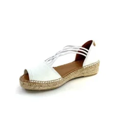 Vacances|Espadrilles<Toni Pons Espadrilles Ebre-P Cuir Blanc