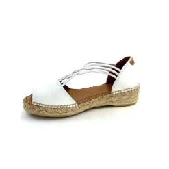 Vacances|Espadrilles<Toni Pons Espadrilles Ebre-P Cuir Blanc