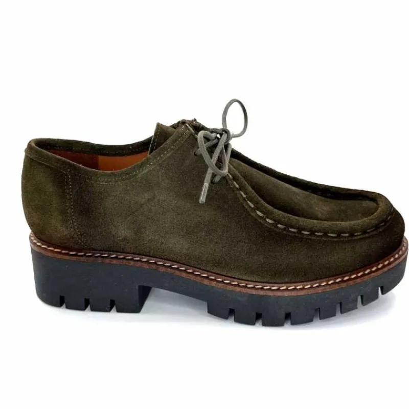 Masculin|Lacets<Ivoire0036a Lacets Ivoire Cv6202 Daim Olive Vert