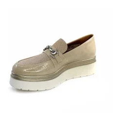 Masculin|Mocassins<Ivoire0130a Mocassins à Plateforme Ivoire 2C5154 Vernis Beige