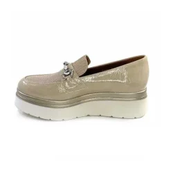 Masculin|Mocassins<Ivoire0130a Mocassins à Plateforme Ivoire 2C5154 Vernis Beige