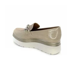 Masculin|Mocassins<Ivoire0130a Mocassins à Plateforme Ivoire 2C5154 Vernis Beige