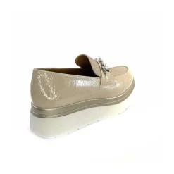 Masculin|Mocassins<Ivoire0130a Mocassins à Plateforme Ivoire 2C5154 Vernis Beige