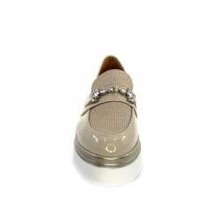 Masculin|Mocassins<Ivoire0130a Mocassins à Plateforme Ivoire 2C5154 Vernis Beige