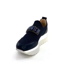 Fantaisie|Décontracté<Ivoire0130a Mocassins à Plateforme Ivoire 9b5049 Bleu