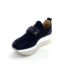 Fantaisie|Décontracté<Ivoire0130a Mocassins à Plateforme Ivoire 9b5049 Bleu