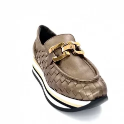 Sport Chic|Mocassins<Softwaves Mocassins à Plateforme 7.78.73 Cuir Bronze