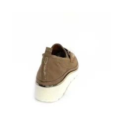Sport Chic|Mocassins<XSA Mocassins à Plateforme 9977 Cuir Vernis Daim Beige
