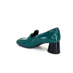 Fantaisie|Mocassins<Halmanera Mocassins à Talon Dani 03 Cuir Vert