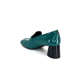 Fantaisie|Mocassins<Halmanera Mocassins à Talon Dani 03 Cuir Vert