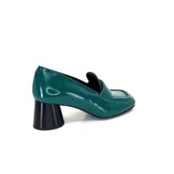 Fantaisie|Mocassins<Halmanera Mocassins à Talon Dani 03 Cuir Vert