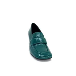 Fantaisie|Mocassins<Halmanera Mocassins à Talon Dani 03 Cuir Vert