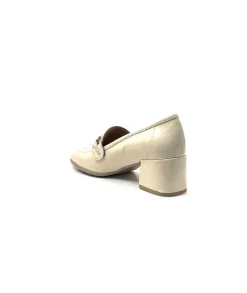 Basic|Mocassins<Ivoire0351a Mocassins à Talon Ivoire 9575845 Cuir Vernis Beige