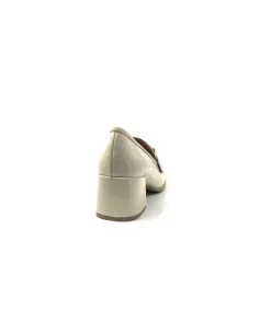 Basic|Mocassins<Ivoire0351a Mocassins à Talon Ivoire 9575845 Cuir Vernis Beige