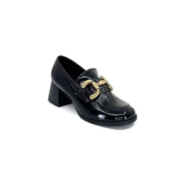 Masculin|Elégant<We Do Mocassins à Talon Ivoire 11301a Cuir Vernis Noir