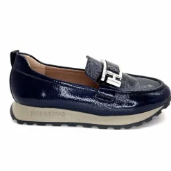 Sport Chic|Décontracté<Hispanitas Mocassins Baskets Hi 243621 Loira Cuir Vernis Marine