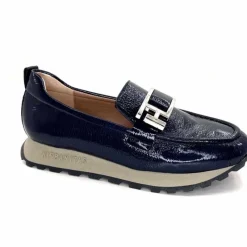 Sport Chic|Décontracté<Hispanitas Mocassins Baskets Hi 243621 Loira Cuir Vernis Marine