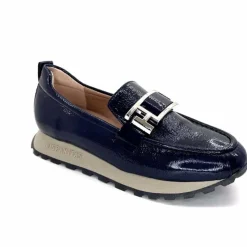 Sport Chic|Décontracté<Hispanitas Mocassins Baskets Hi 243621 Loira Cuir Vernis Marine