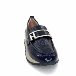 Sport Chic|Décontracté<Hispanitas Mocassins Baskets Hi 243621 Loira Cuir Vernis Marine