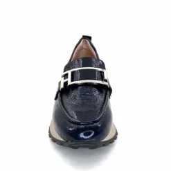 Sport Chic|Décontracté<Hispanitas Mocassins Baskets Hi 243621 Loira Cuir Vernis Marine