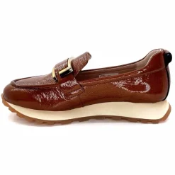 Sport Chic|Décontracté<Hispanitas Mocassins Baskets Hi 243621 Loira Cuir Vernis Cuero Marron