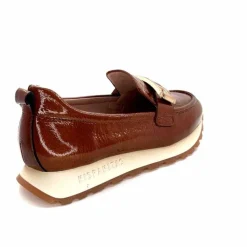 Sport Chic|Décontracté<Hispanitas Mocassins Baskets Hi 243621 Loira Cuir Vernis Cuero Marron