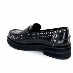 Rock|Mocassins<bibi lou - navima Mocassins Bibi Lou 721 Z 14 VK Cuir Glacé Noir