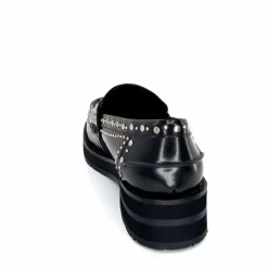 Rock|Mocassins<bibi lou - navima Mocassins Bibi Lou 721 Z 14 VK Cuir Glacé Noir