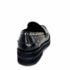 Rock|Mocassins<bibi lou - navima Mocassins Bibi Lou 721 Z 14 VK Cuir Glacé Noir