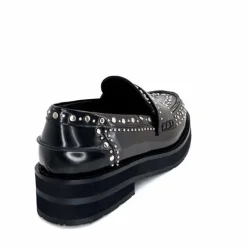 Rock|Mocassins<bibi lou - navima Mocassins Bibi Lou 721 Z 14 VK Cuir Glacé Noir